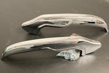 1965 65 Chevy Impala Chrom Rear Bumper Guard Pair picture