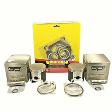 72mm STD SPI Pistons Top End Gaskets 1986-1998 Polaris 488 Indy Trail Supertrak picture