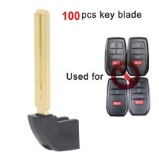 100x New Uncut Key Blade Insert For Toyota Sienna Corolla HYQ14FBX,HYQ14FBW picture