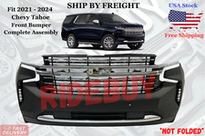 Fit 2021 22 - 2024 Chevy Tahoe / Suburban Premier Front Bumper Complete Assembly picture