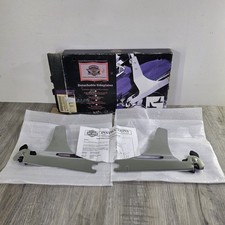 Genuine Detachable Harley Davidson Chrome Sideplates Pair Softtail 53810-00A New picture