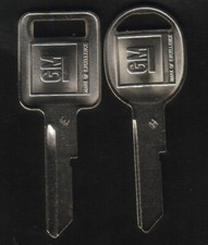 Buick Regal OEM E H Key Blanks 1969 1973 1977 1981 picture