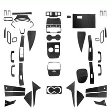 50Pcs 3mm 3D Whole Interior Trim Carbon Fiber Cover Set For Mustang Mach-E 21-22 picture