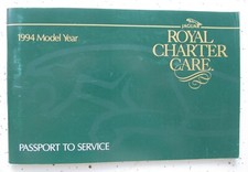 1994 JAGUAR XJ6 XJ12 XJS OWNER MANUAL PASSPORT TO SERVICE NEW picture