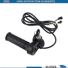 Full Twist Throttle Grip 2 Keys, Rubber Ebike Throttle Speed Control picture
