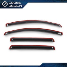Fits 23-26 Chevy Colorado GMC Canyon Smoke IN-CHANNEL Door Window Vent Visors  picture