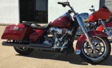 D&D M8 Black Billet Cat 2 Into 1 Exhaust w/ Big Bore Baffle Harley Touring 23... picture