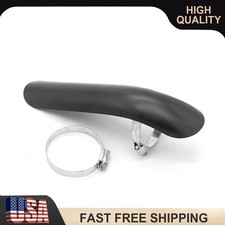 Motorcycle Black Exhaust Muffler Pipe Heat Shield Cover Heel Guard For Harley picture