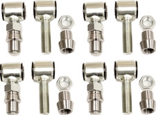 4 Pairs 4 Link Bar Rod End 1.75 Wide LH & RH 3/4