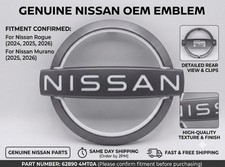 Genuine Nissan Grille Emblem 62890-4MT0A NEW 0EM 628904MT0A picture