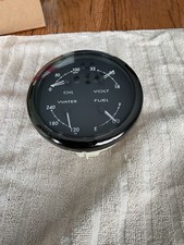 sea ray 4 in 1 gauge 24v NOS  picture