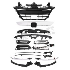 16PC Chrome Grille Molding Fog light Bumper Headlight Bracket For Accord 2018-20 picture