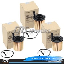 ⭐Genuine⭐3Pcs Oil Filters For Hyundai Accent Elantra Sonata FE Tucson Kona Venue picture