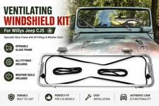 Ventilating Windshield Kit For WIllys Jeep Fits Cj5 Alumenium picture
