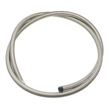 DeatschWerks 10AN Stainless Steel Double Braided PTFE Hose - 6ft picture