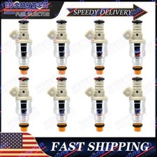 1986-91 Ford LTD Marquis Lincoln Mark VII Town 5.0L 8Pcs Fuel Injectors F87E D2B picture