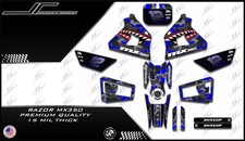 Razor MX350 NEW MODEL graphics kit decals THICK AND HIGH GLOSS  picture