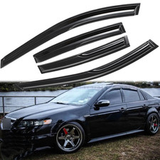 For 2004-2008 Acura TL Sedan Mugen Style Window Visor Vent Rain Extra Durable picture