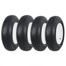 Garvee 4 PC ST205 75D14 Tire ST205/75D14 Trailer Tires w/ 14