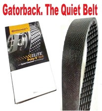 Serpentine Poly-V Quiet Belt Gatorback CONTINENTAL ELITE 4060485, 6PK1230 picture