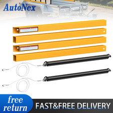 Trailer Tailgate Ramp Lift Assist System 400LBS Dual Side Black picture