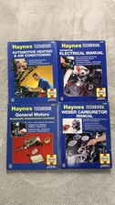 Lot of 4 Haynes Techbook Automotive Manuals Electrical GM Transmission Weber AC picture