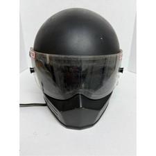 Rare Vintage Simpson Racing SA90 Super Bandit Racing Helmet Adult M Matte Black picture