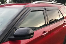 AVS Tape-On Smoke Rain Guards Vent Visors Shade for 2020-2025 Ford Explorer SUV picture