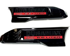2024-27 GMC Sierra 2500HD 3500HD 6.6L Duramax Black Fender Vents 86790687 OEM GM picture