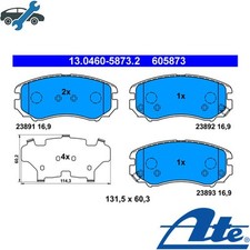 BRAKE PAD SET DISC BRAKE 13.0460-5873.2 FOR HYUNDAI TUCSON/SUV/Van ELANTRA/IV   picture
