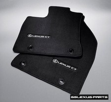 Lexus CT200H (2011-2017) OEM Genuine CARPET FLOOR MATS SET(Black) PT208-76110-25 picture