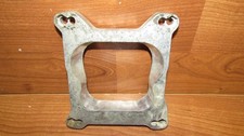 Square Bore to Spread Bore Carburetor Adapter Plate Quadrajet to Edelbrock picture