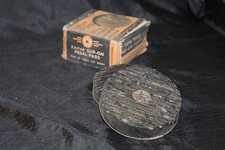 NOS Kastar Round Slip‑On Pedal Pad Star Design 1930-60s Universal Fit (875) picture