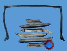 OEM 06-12 Mitsubishi Eclipse Convertible Top Complete Rubber Weatherstrip Kit picture