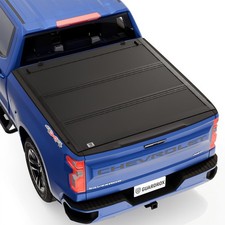 5.8FT Low Profile Tri Fold Tonneau Cover for 19-26 Silverado Sierra 1500 70