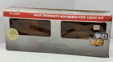 Vintage Blazer High Intensity Louvered Amber Fog Light Kit NOS Open Box picture