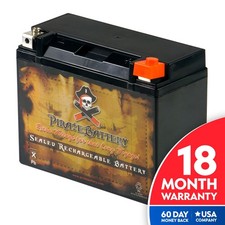 Pirate Battery YTX24HL-BS AGM Snowmobile Battery for Polaris Indy,Trail|Kawasaki picture