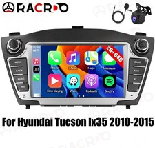 Android 15 Car Stereo Radio GPS Carplay For Hyundai Tucson Ix35 2010-2015 Camera picture