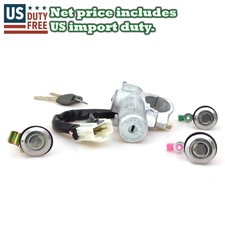 Ignition Switch Cylinder Steering Lock Fit 1998-01 Nissan Datsun 720 D22 Pickup picture