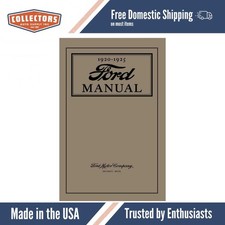 1920 - 1925 Ford Model T, TT Operators & Owners Manual picture