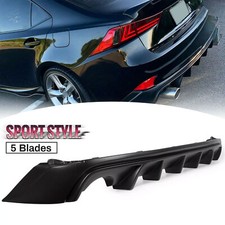 For 2014-2016 Lexus IS250 IS350 IS200T F Sport Rear Lower Diffuser Lip Splitter picture
