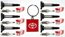 6 Ignition Coil + 6 Genuine Denso Toyota Spark Plug Toyota Highlander RAV4 3.5L picture