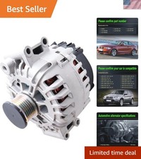 Powder Coated Valeo 439560 Alternator for BMW Models - Superior Quality 180 Amp picture
