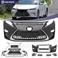 Front Bumper Cover Grille w/Fog Lamp LS Style For Lexus ES350 ES300h 2016-2018 picture