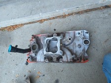 Vintage 1970'S Edelbrock 3225 SREETMASTER Intake Manifold Small Block Chevrolet picture