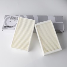 2X New Cabin Air Filter A64119237159 Fit For BMW F25 F26 X3 X4 2.0L 3.0L 2011-18 picture