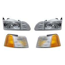 For Ford Thunderbird 94-95 4-Piece Kit (Driver and Passenger Side Headlights, picture