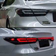 LED Tail Lights For Toyota Camry 2018-2023 Smoked Rear Lamp Start UP Animation picture