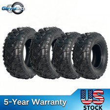 4 Pack 24x8x12 24x8-12 and 24x10-11 24x10x11 ATV UTV Tires 6Ply All Terrain Mud picture