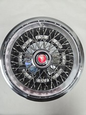 1974-82 Ford Mercury 15inch Wire Spoke Stainless Steel Hub Cap OEM Fomoco NOS picture